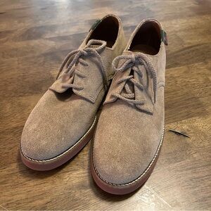 G.H. Bass & Co. Tan Suede Flats